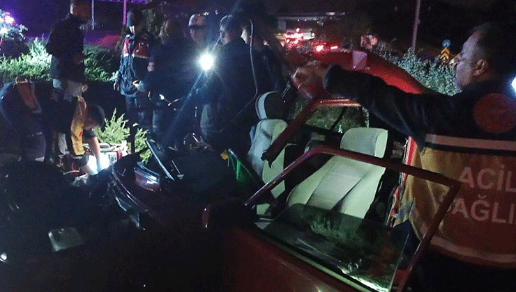 Giresun’da feci kaza: 1 ölü, 3 yaralı