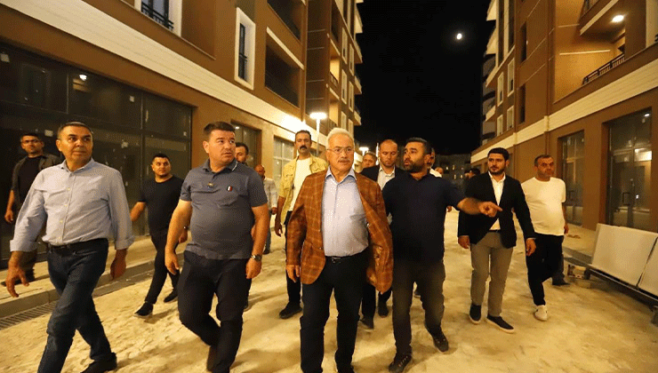 Hamidiye kentsel dönüşüm projesini incelediler