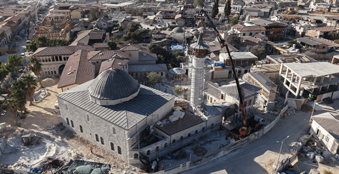 Hatay-Konya kardeşliğinin nişanesi olacak camii de son adım