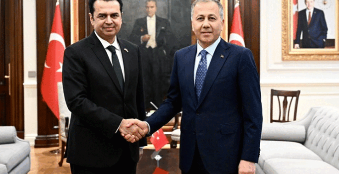 İçişleri Bakanı Yerlikaya, Pakistan İçişleri ve Narkotik Kontrolden Sorumlu Devlet Bakanı Chaudhry ile görüştü