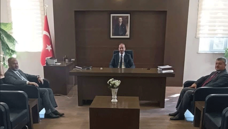 İl Müftüsü Ali Öge’den Kaymakam Mustafa Maslak’a ziyaret