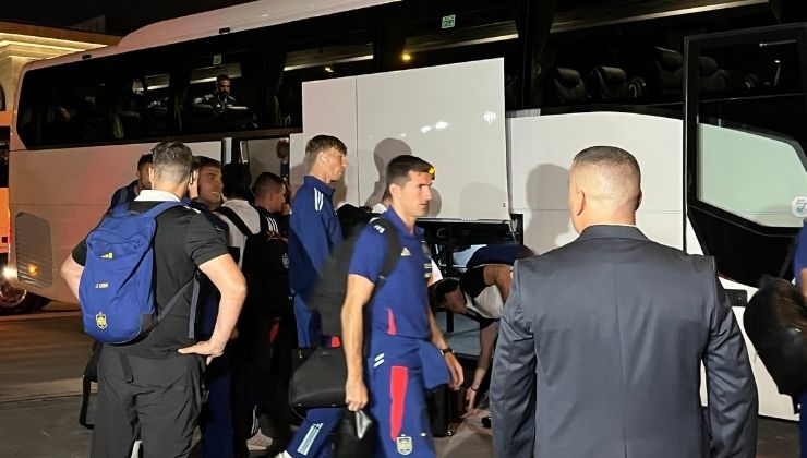 İspanya Milli Takımı, Konya’ya geldi