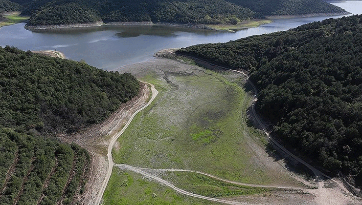İstanbul’da barajlardaki doluluk oranı yüzde 30’un altına indi