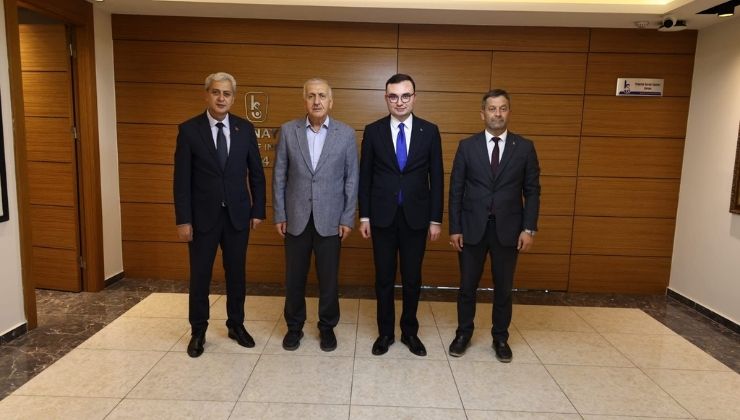 Kadınhanı heyetinden Konya Sanayi Odası Başkanı Büyükeğen’e ziyaret