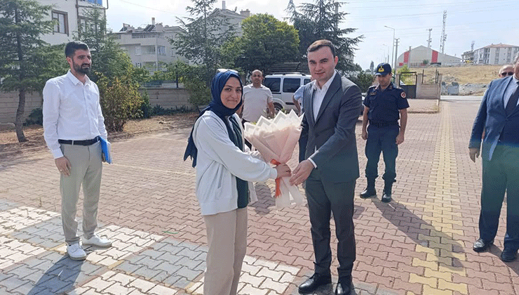 Kaymakam Taşkın’dan anlamlı ziyaret