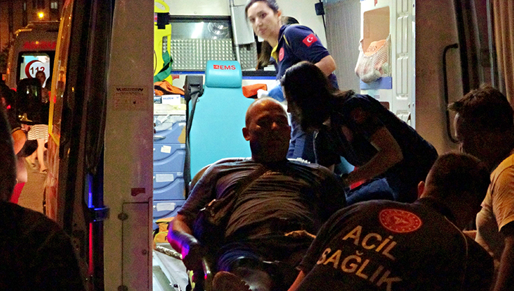 Komşuların apartman bahçesinde portakal koparma tartışması kanlı bitti