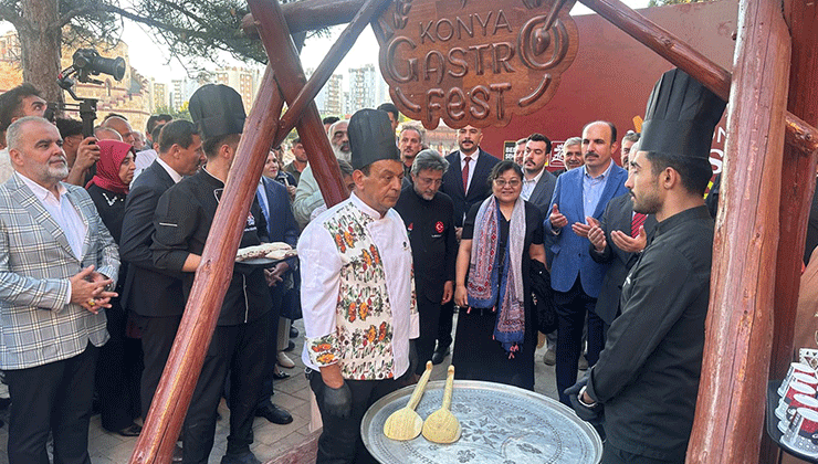 Konya GastroFest lezzet tutkunlarını ağırlamaya başladı