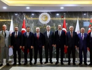 Konya heyetinden Bakan Bolat’a ziyaret