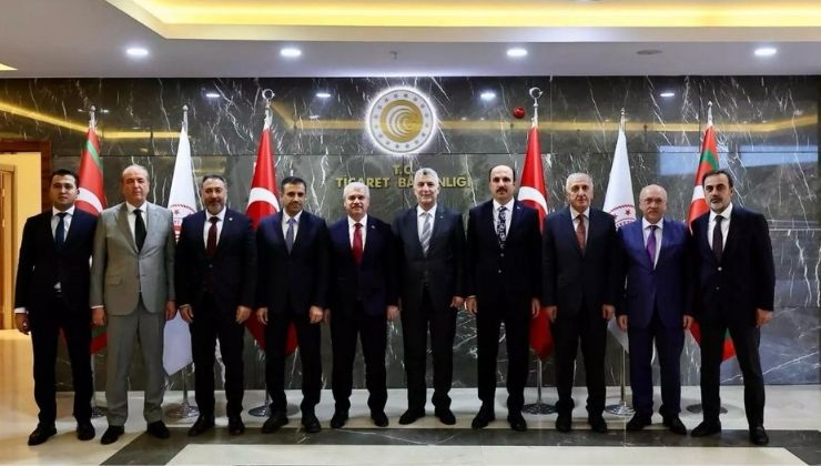 Konya heyetinden Bakan Bolat’a ziyaret
