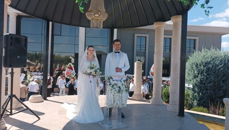 Konya protokolünü bir araya getiren düğün