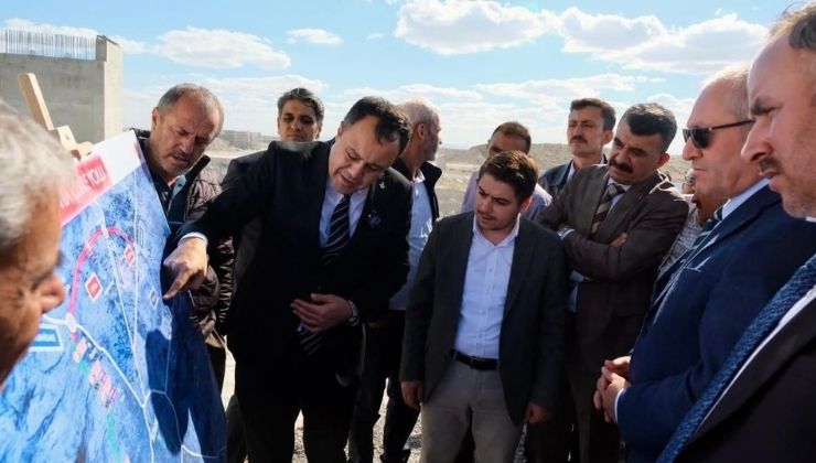Konya’nın ulaşımına değer katacak projeyi muhtarlarla yerinde inceledi