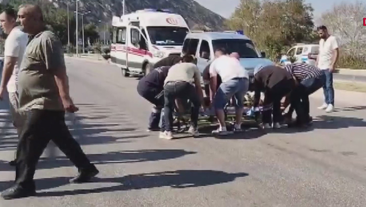 Konya yolunda kaza: Otomobilin çarptığı bisikletli çocuk yaralandı