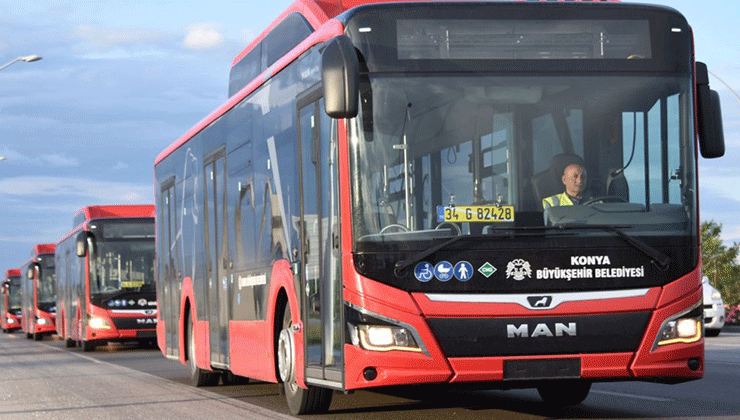 Konya’da bu otobüs hatlarının güzergahı değişti