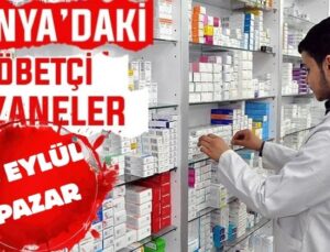 Konya’da bugün hangi eczaneler nöbetçi? 14 Eylül Pazar günü