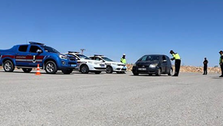 Konya’da dronlu denetim
