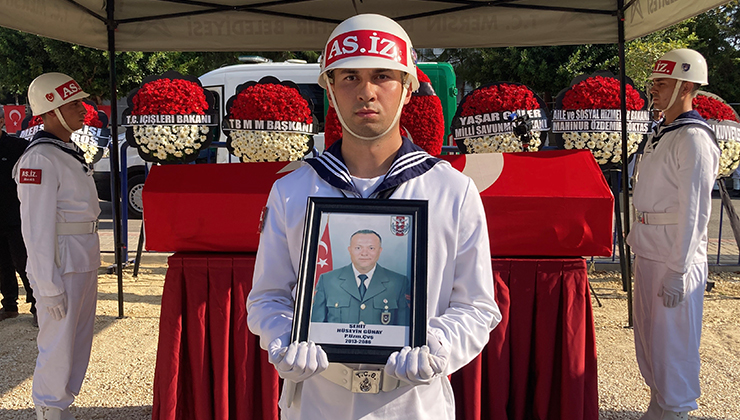 Konya’da görev esnasında şehit olan uzman çavuş defnedildi