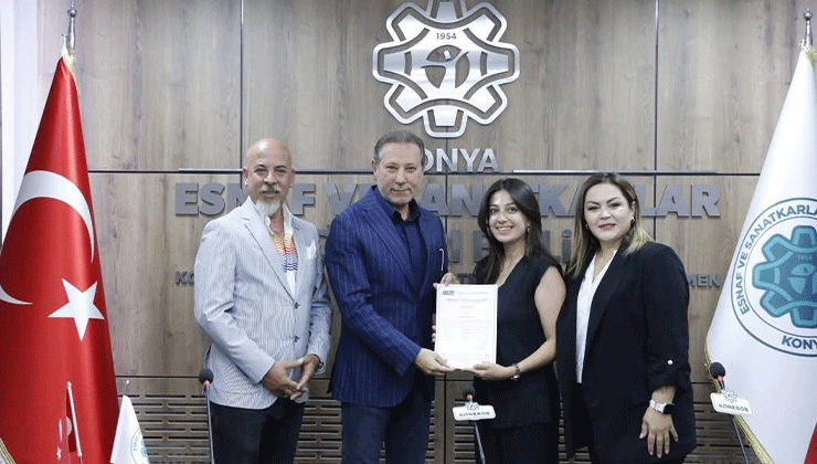 Konya’da Mesleki Yeterlilik Belgeleri teslim edildi