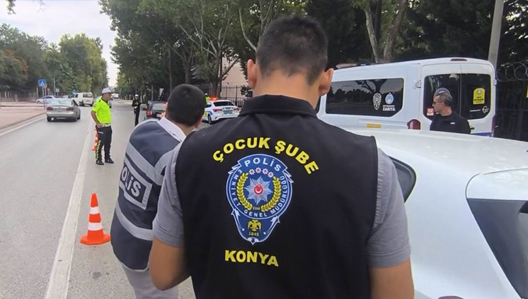 Konya’da öğrencilerin güvenliği için sıkı denetim