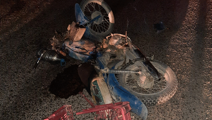 Konya’da otomobille motosiklet çarpıştı: 3 yaralı