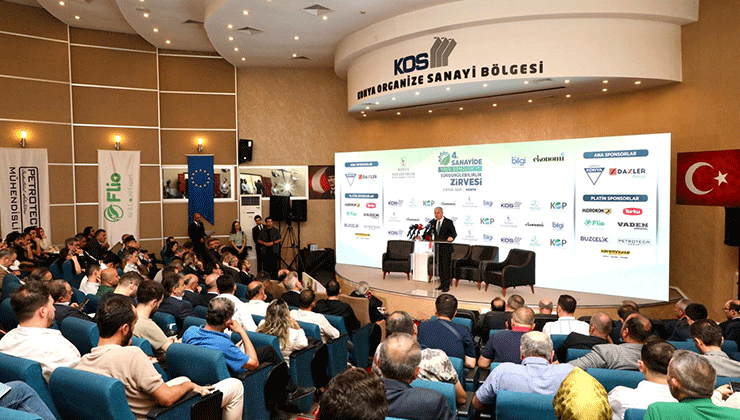 Konya’da Sanayide Yeşil Dönüşüm ve Sürdürülebilirlik Zirvesi yapıldı