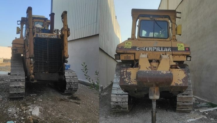 Konya’da sanılan kayıp dozer, park halindeyken bulundu