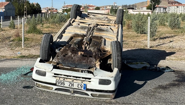 Konya’da trafik kazası: 1 yaralı