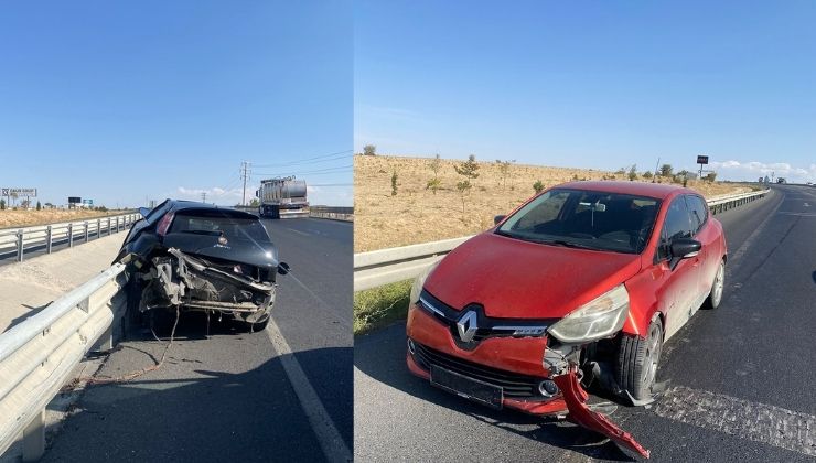 Konya’da trafik kazası:1 kişi yaralandı