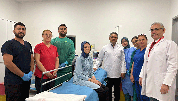 Konya’da yaşayan, suyu bile zor içen akalazya hastası sarmayı afiyetle yedi