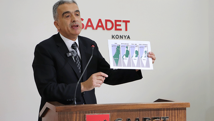 Konya’dan Gazze planına sert tepki