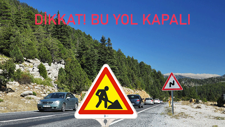 Konya’dan turizm cennetine giden yol kapandı: Çalışma ne kadar sürecek?