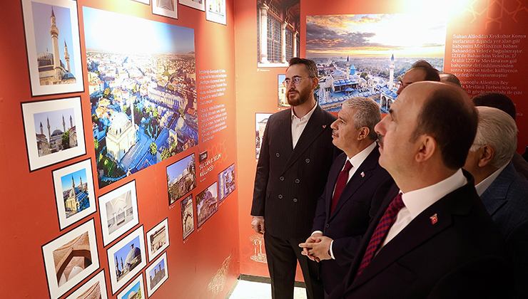 Konya’nın bin yıllık vakıf kültürünü anlatan sergi açıldı