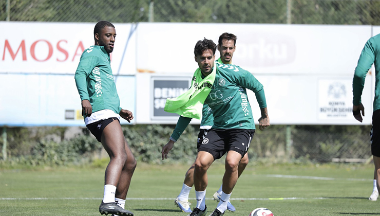 Konyaspor bugünü tek idmanla değerlendirdi