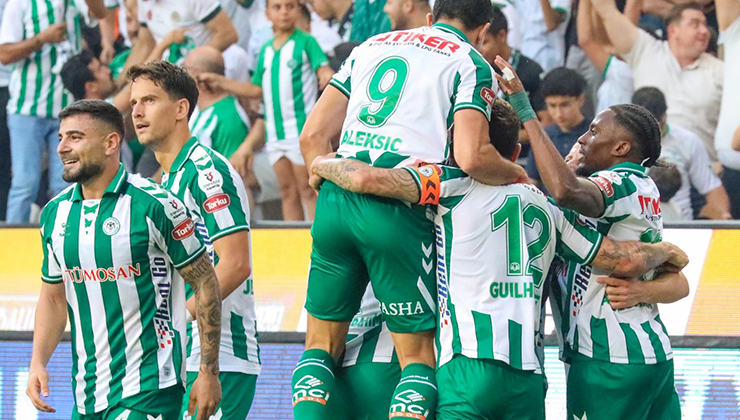 Konyaspor, o istatistikte ilk 2’de yer aldı