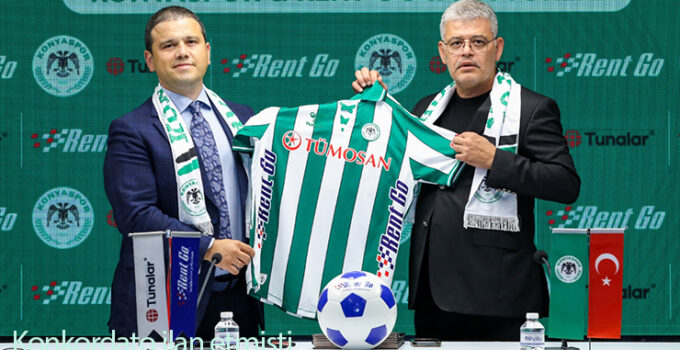 Konyaspor, Rent Go ile sözleşme yeniledi