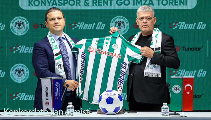 Konyaspor, Rent Go ile sözleşme yeniledi