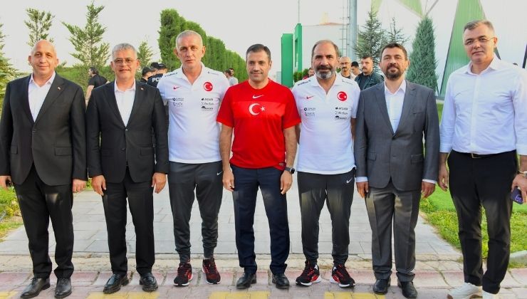 Konyaspor Teknik Direktörü Recep Uçar, A Milli Futbol Takımı’nı ağırladı