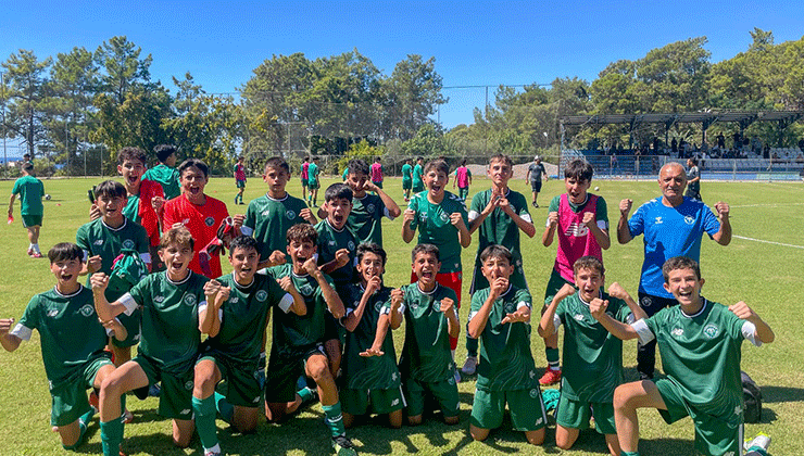 Konyaspor U14 deplasmanda kazandı