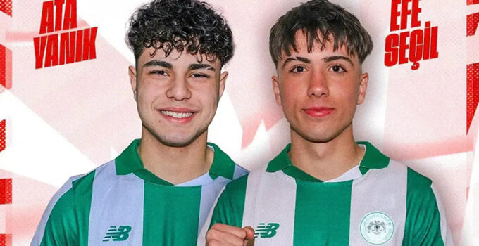 Konyasporlu 2 isme milli davet