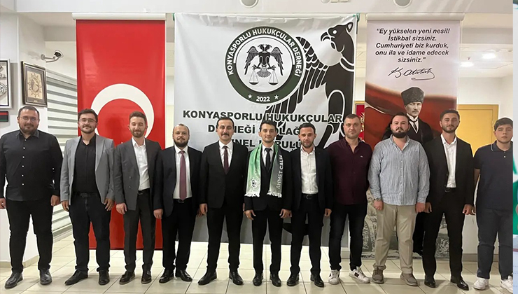 Konyasporlu Hukukçular Derneğinde yeni dönem