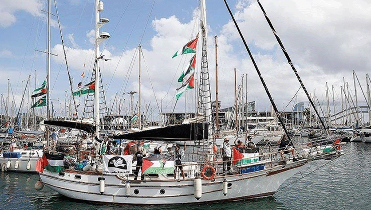 Küresel Sumud Filosu, 5-6 gün içerisinde Gazze’ye ulaşmayı planlıyor
