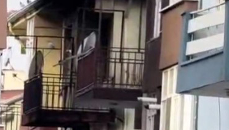Kurtulmak için çıktıkları balkon sonları oldu