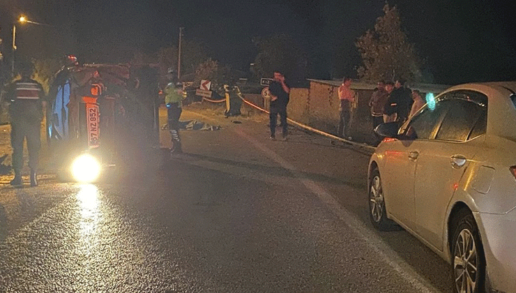 Manyas’ta trafik kazası: 1 ölü, 3 yaralı