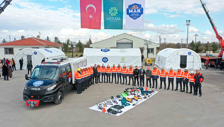 Meram’ın kahramanları eğitimde