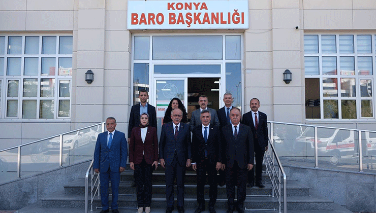 MHP’den Konya Barosu’na ziyaret