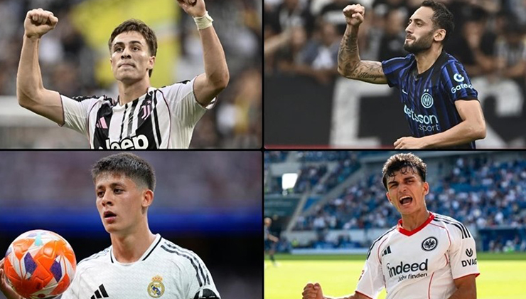 Milli futbolcular Avrupa futboluna golleriyle damga vurdu