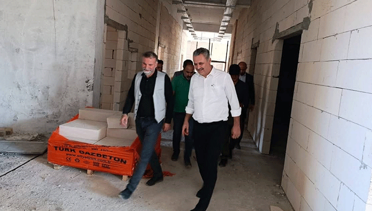 Müdür Yavuz sağlık yatırımlarını yerinde inceledi