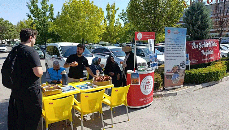 Müftülükten pilavlı tanıtım