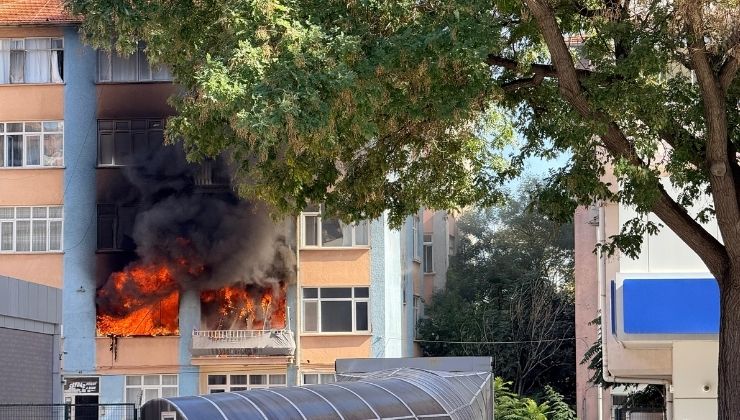 Nalçacı Campınar Sokaktaki evde yangın çıktı