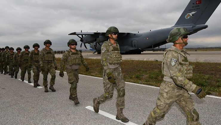 NATO’nun görevlendirdiği Türk ihtiyat taburunun Kosova’ya intikali tamamlandı