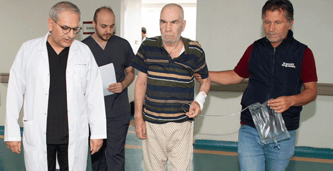 Şah damarları tıkalıydı, Selçuk Üniversitesi Tıp Fakültesinde sağlığına kavuştu